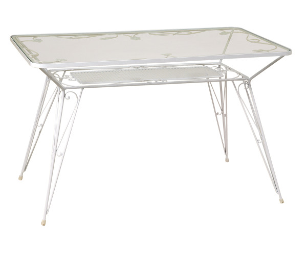 Γαλβανισμένο Παραλ/μο Τραπέζι Μασίφ 140 x 70 x 73(h)cm 0773 Γαλβανισμένο Παραλ/μο Τραπέζι Μασίφ 140 x 70 x 73(h)cm